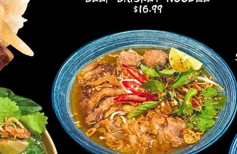 Thai Beef Noodle Soup Clear Broth